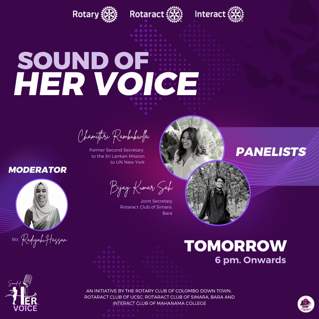 "Sound of Her Voice" Panel Discussion on Women's Rights